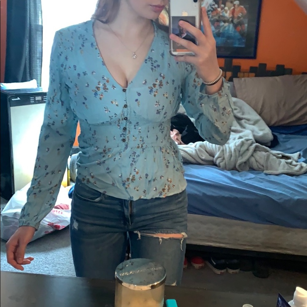 Floral blouse